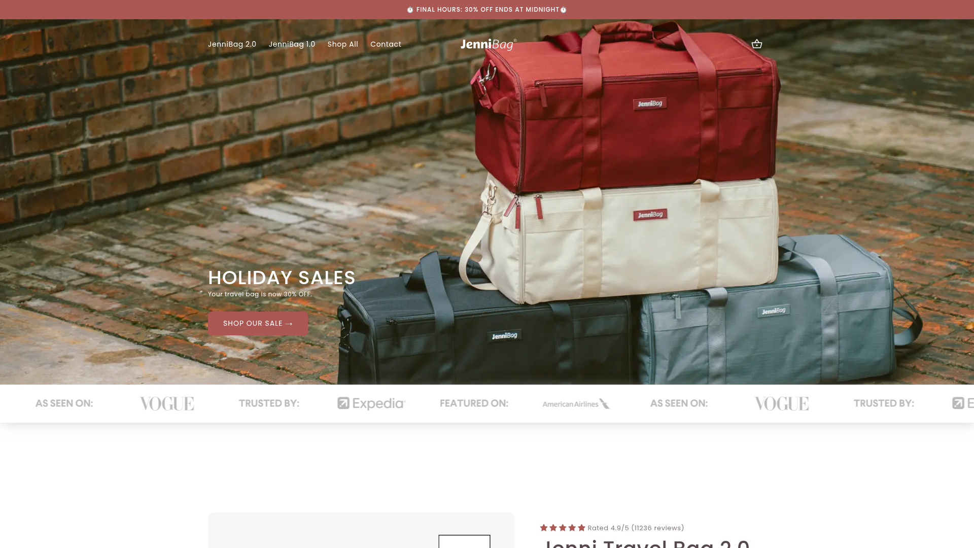 JenniBag Travel Case