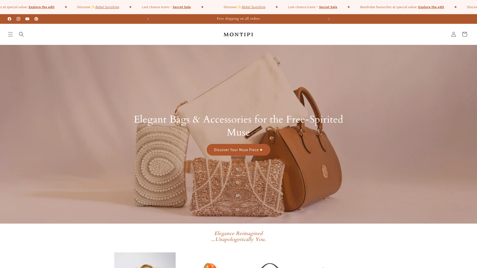 Montipi Handcrafted Bags